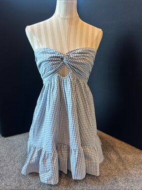 cotton candy la gingham dress gingham dress + cowboy boots = the perfect festival duo